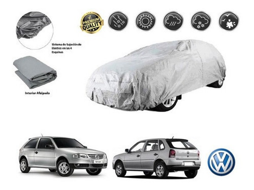 Funda Car Cover Afelpada Premium Vw Pointer 2004