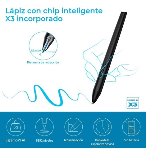 Imagen 7 de 9 de Tabla Digitalizadora Xp-pen Deco Lw Dibujo Profesional