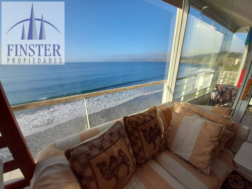 Finster Vende Espectacular Departamento 1°linea Al Mar, Horc