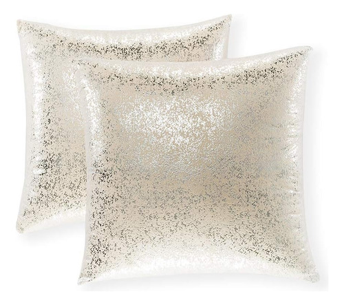 Pack 2 Fundas Almohada Decorativas Lino Algodón Color Liso