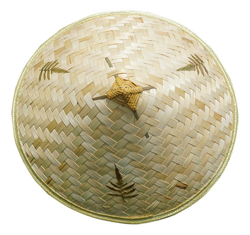 Sombrero De Sol Chino Tradicional De Bambú, Asiático Hecho