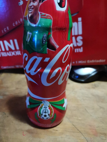 Botella Coca Cola Selección Mexicana Giovani Dos Santos