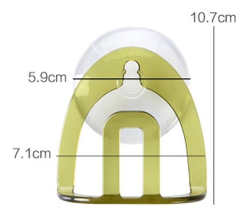 Imagen 4 de 8 de Soporte Para Esponja Jabon Baño Pileta Fregadero Adhesivo