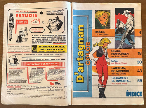 Revista Dartagnan Color Nro: 24 Completa De Colección Leer (Usado)