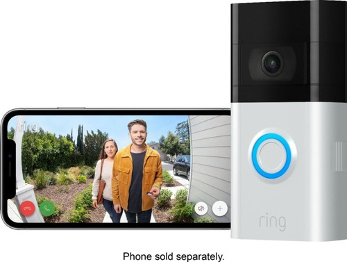 Timbre Ring Video Doorbell 3 Inalambrico Wi-fi Camara Hd