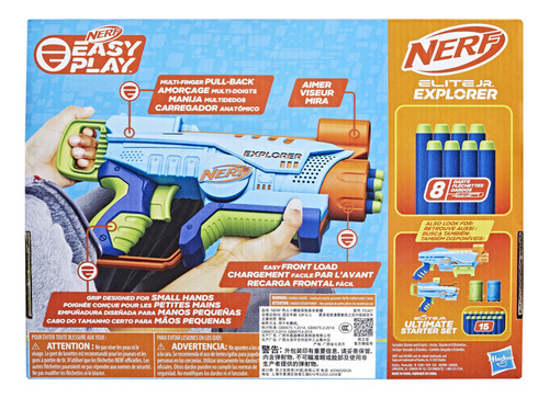 Lanzador de dardos Nerf Elite Explorer Hasbro 8 Darts F6367