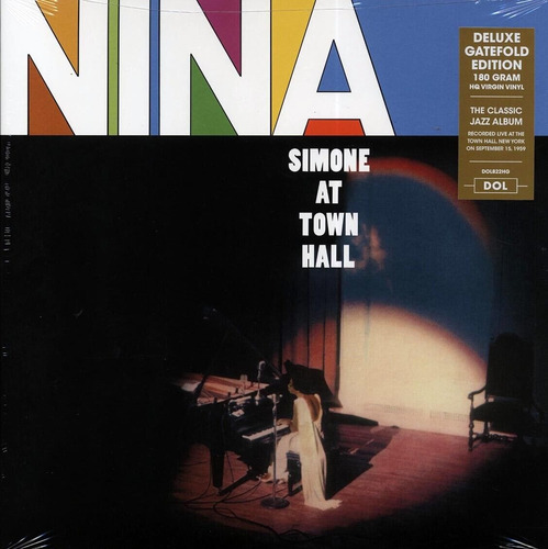Nina Simone At Town Hall Gatefold Dol Edition Vinilo Nuevo