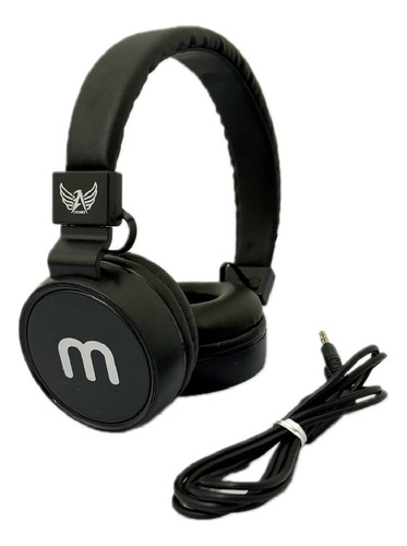 Headphone Fone Com Fio P2 Microfone Celular Notebook Ps4 Cor Preto