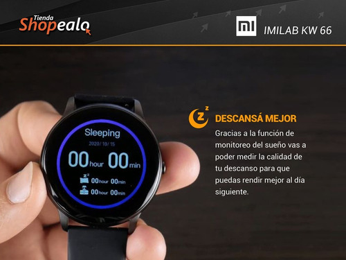 Imagen 4 de 8 de Smartwatch Xiaomi Imilab Kw66 1.28 Reloj Inteligente Cuota-*