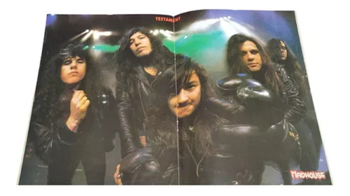 Revista Madhouse N°14 Mötley Crüe 1991 Skid Row Xtreme (Usado)