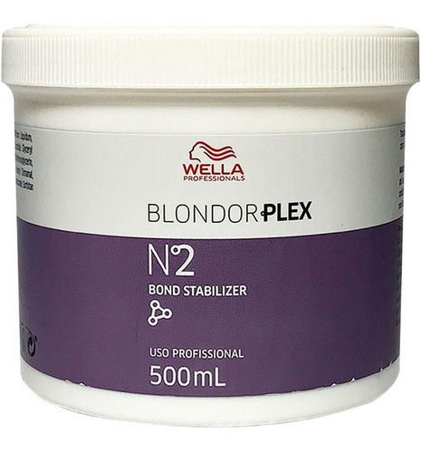 Imagem 1 de 1 de Wella Blondor Plex Nº2 Bond Stabilizer 500ml