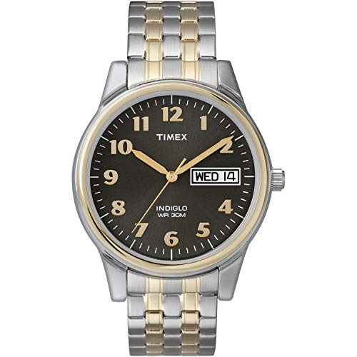 Reloj Bicolor Timex Para Hombre