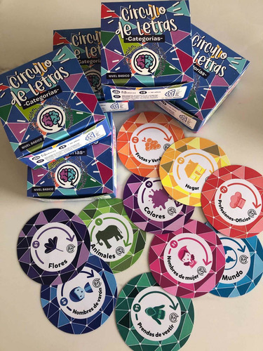 Libro Estimulación Cognitiva Deterioro + Juego Círculo Letra