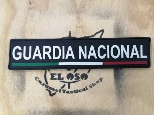 Parche Guardia Nacional Gn Delgado Para Chaleco Envío Gratis