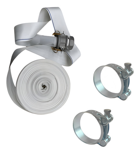 Manguera Plana Reforzada Layflat 3puLG 50m C300 Y E300 Kit