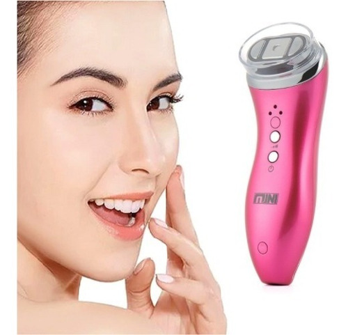 Mini Hifu Portátil Lifting Facial 3 En 1 Hifu Rf Led