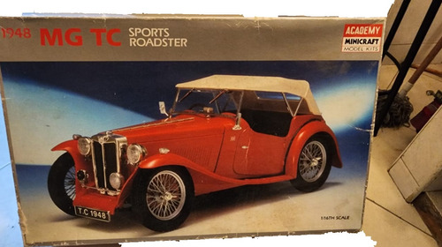 1948 Mg Tc Spprts Roadster Plastic Model Kit