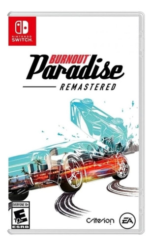 Jogo Burnout Paradise Remaster Nintendo Switch Novo