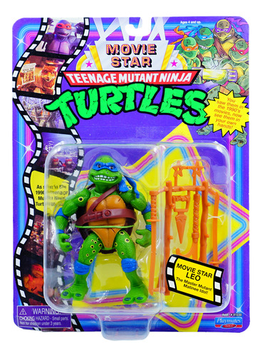 Playmates Teenage Mutant Ninja Turtles Movie Star Leoardo