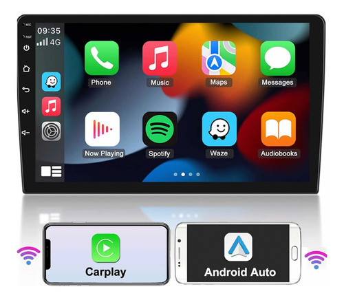 Radio 9 Android Auto Apple Carplay Qled 4gb/64gb Inalámbrico