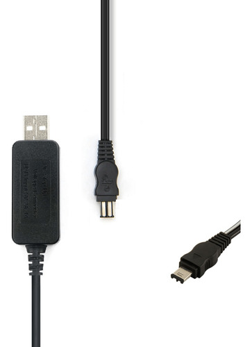 Cabo De Alimentação Ca Ac-l100 Usb 3.0 Com Adaptador Usb-c P Cor Preto