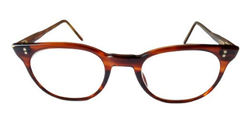 Lente Óptico Nhuk Newfit Round Horn Wayfarer Tortoise Brown 