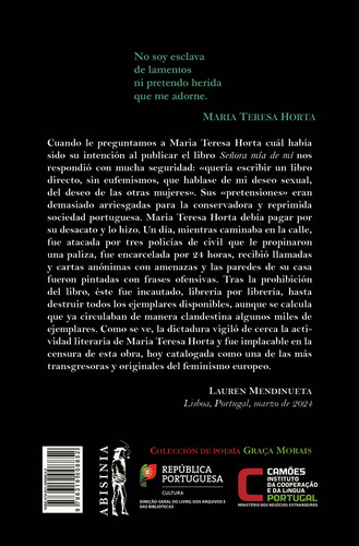 Señora Mía De Mí - Maria Teresa Horta