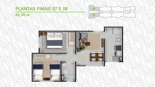 Super Lançamento Na Vila Tiberio, Ed. Ideal, Na Monte Alegre Com A Zerrener, 2 Dormitorios, 42 M2, Area De Lazer Completa. Minha Casa Minha Vida - Ap02172 - 68348304