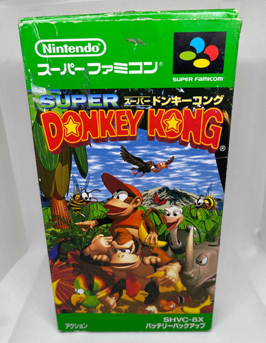 Donkey Kong Con Caja Y Manual