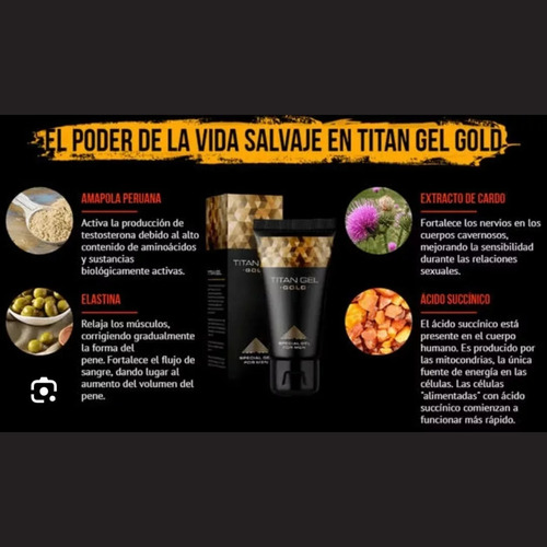 Pack Titan Gel Gold + Titan Gel Black Crecimiento Del Pne N/a