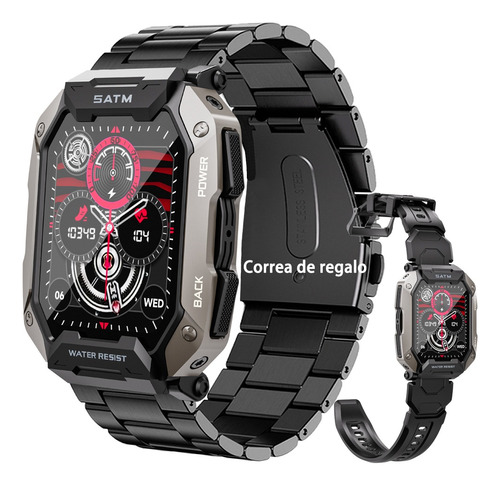 Reloj Inteligente Hombre 1atm Impermeable Moda 1.81''