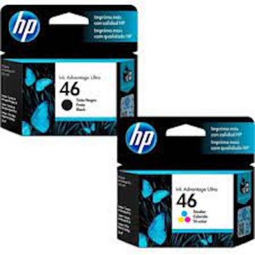 Cartuchos Hp 46 Negro Y 46 Color Originales