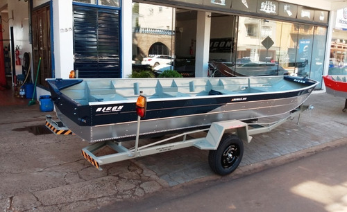 Barco De Alumínio - Semi Chata - 5 Metros - Novo - Rigon