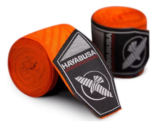 Hayabusa - Vendas De Mano, Elasticidad Perfecta Color Naranja