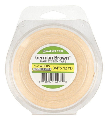 Cinta Rollo German Brown Walker Tape 3/4 12 Yardas