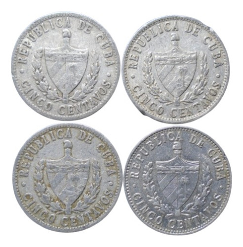 Cuba 5 Centavos Años: 1963-2015 X Pieza Cu#01 (Usado)