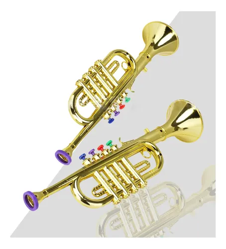 Juguete de trompeta simulado Juguete de aprendizaje de trompeta para niños Juguete musical creativo Juguete de trompeta de plástico | Bodega Aurrera en línea Juguete de trompeta simulado Juguete de aprendizaje de trompeta para niños Juguete musical creativo Juguete de trompeta de plástico | Bodega Aurrera en línea