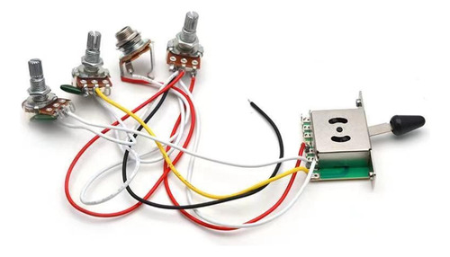 Electric Guitar Circuit Assembly
