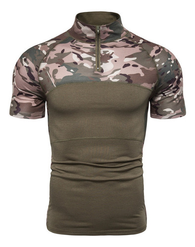 Camiseta Táctica Del Ejército Para Hombre, Camisa Militar Sw