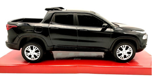 Roma Fiat Toro Carrinho Miniatura Cor Preto