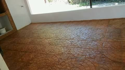 Imagen 5 de 8 de Molde Mosaicos, Baldosas Hormigón Adoquin Circular Grande X3