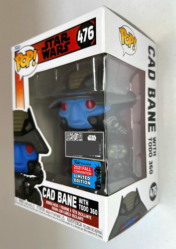 Funko Pop Cad Bane Todo 360 476 Star Wars Exclusivo Bad Batc