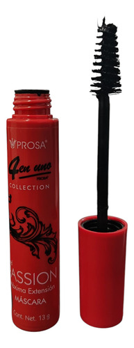 Rímel Prosa 4 En 1 Red Passion Máxima Extensión Negro