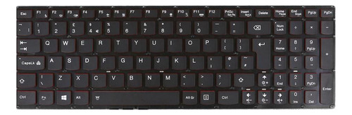 Teclado Compatível Com Lenovo Y50-70 Y70-70 Uk Teclado Sem