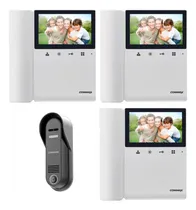 Comprar Kit Portero Visor Commax Lcd 4 Con 3 Visor Visores Cdv43k