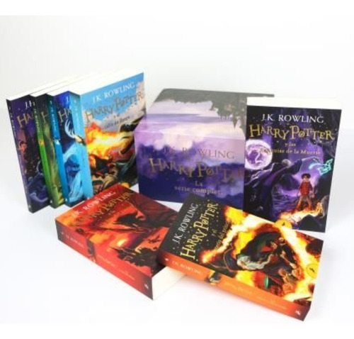 Estuche Harry Potter - Saga Completa - 7 Tomos - Libro Nuevo