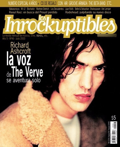 Revista Los Inrockuptibles 46. Julio 2000. Richard Ashcroft