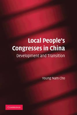 Libro Local People's Congresses In China - Young Nam Cho