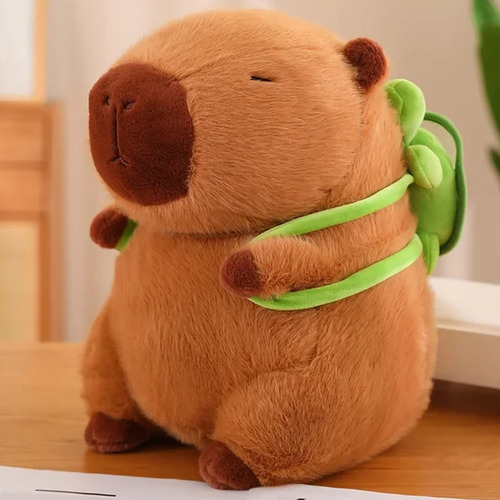 Bonito muñeco de peluche Capibara, regalo de cumpleaños con colores fijos