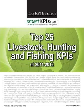 Top 25 Livestock, Hunting And Fishing Kpis Of 2011-2012 -...